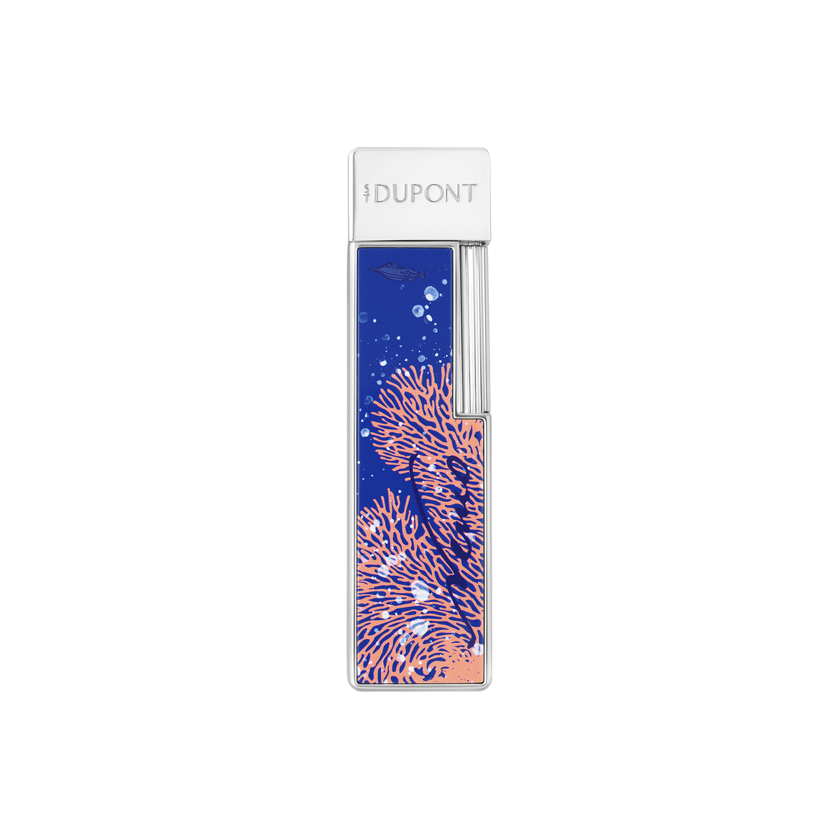 ST Dupont Feuerzeug Twiggy 20000 Lieues Sous Les Mers, Ltd. Edt., Royal-blue