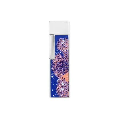 ST Dupont Feuerzeug Twiggy 20000 Lieues Sous Les Mers, Ltd. Edt., Royal-blue