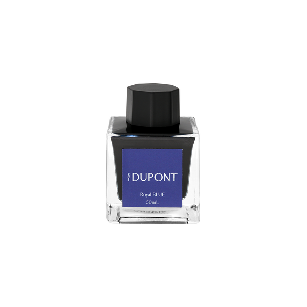 Stilografica ST Dupont, boccette d'inchiostro blu reale
