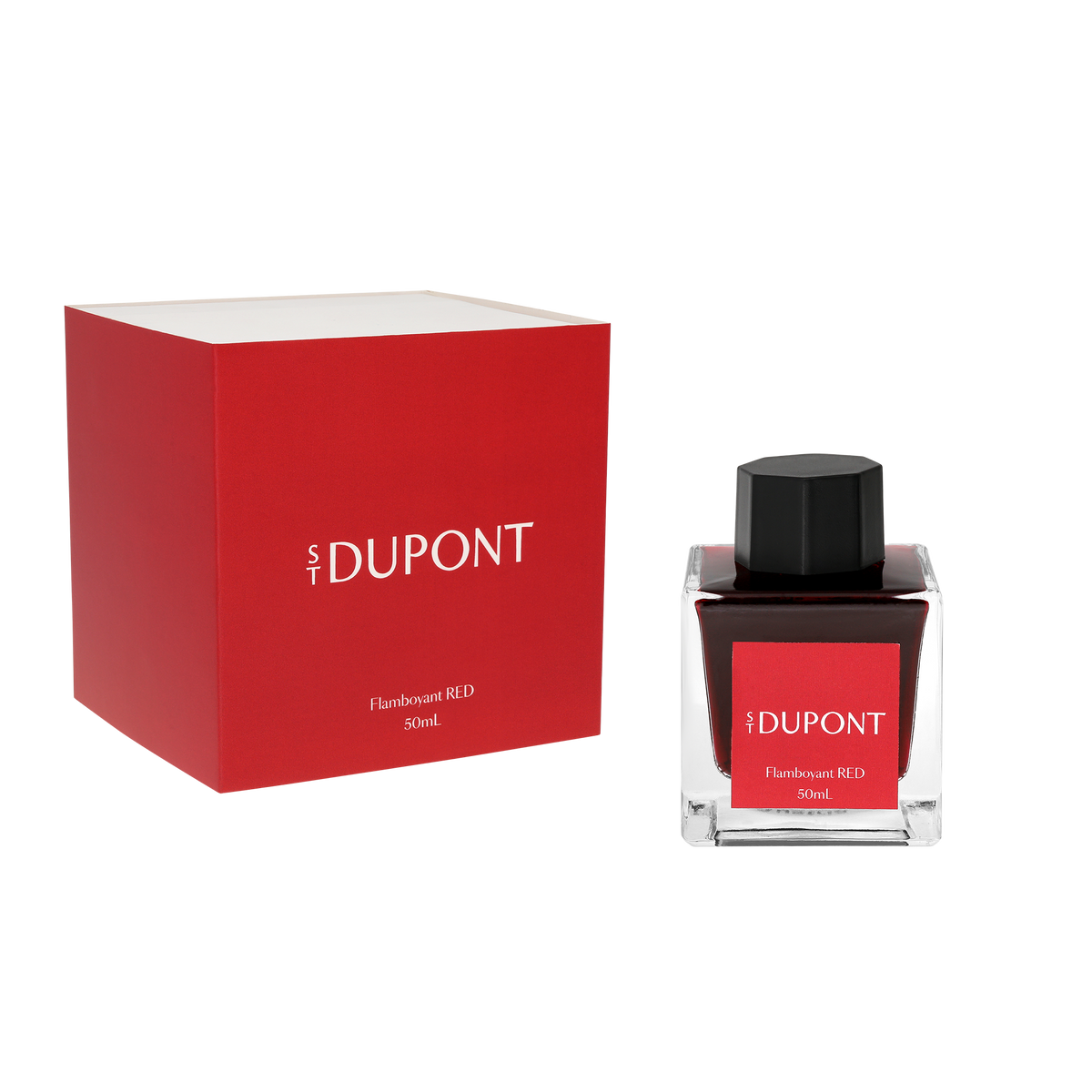 ST Dupont Füllfederhalter Tintenfässer Rot