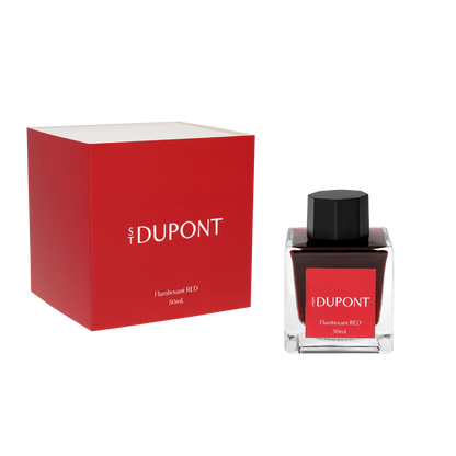 ST Dupont Füllfederhalter Tintenfässer Rot