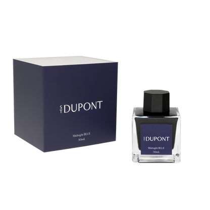 ST Dupont Penna stilografica Boccette d'inchiostro blu scuro