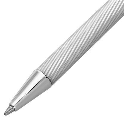 Stylo bille ST Dupont Classique Argent