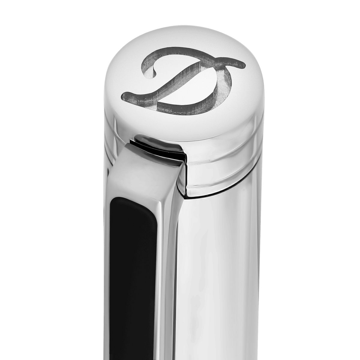 Stylo bille ST Dupont Classique Argent