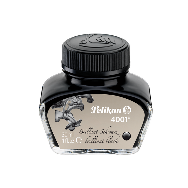 Inchiostro Pelikan, 4001, nero brillante, 30 ml