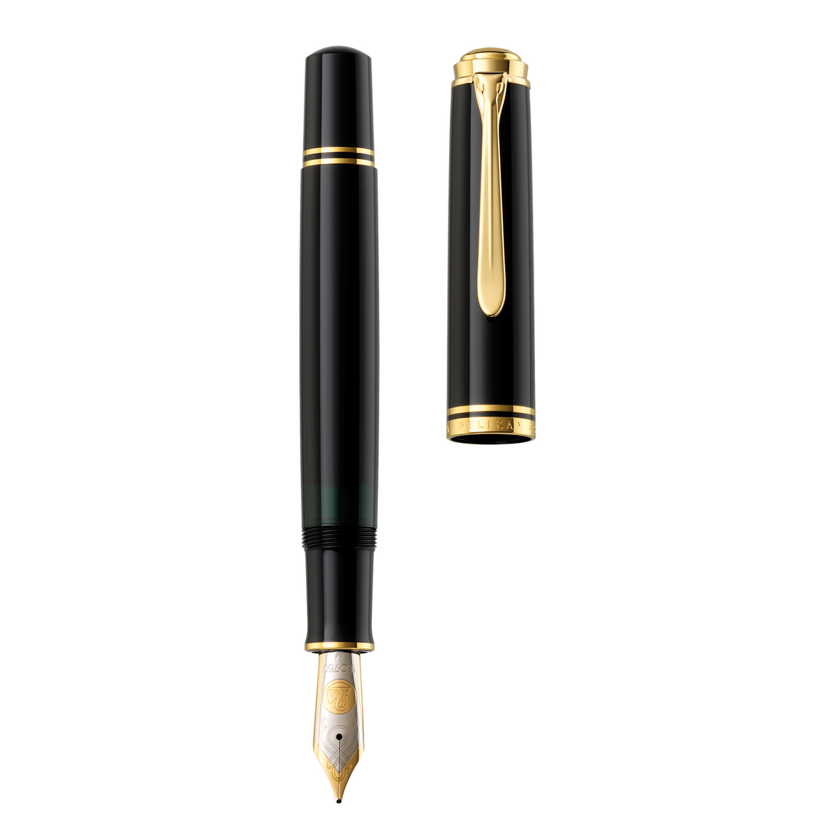Pelikan, stylo-plume Souverän M1000, plume 18K, noir