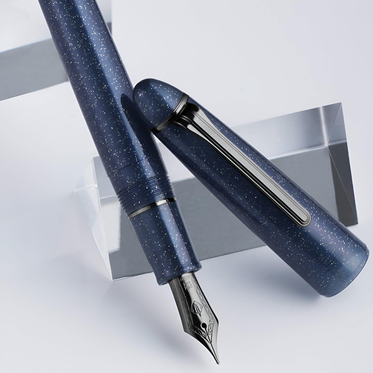 Penna stilografica Sailor 1911 Large, Galaxy senza anelli, 21Kt, Pleiades