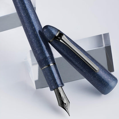 Penna stilografica Sailor 1911 Large, Galaxy senza anelli, 21Kt, Pleiades