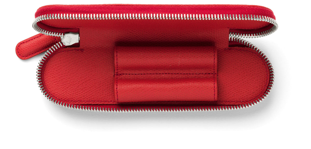 Graf von Faber-Castell, étui pour 2 instruments d'écriture, India Red