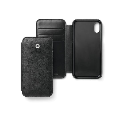 Graf von Faber-Castell, Étuis pour téléphone portable Epsom, pour iPhone X, noir