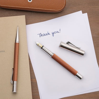 Graf von Faber-Castell, Füller Classic Pernambuk, 18K Feder, braun