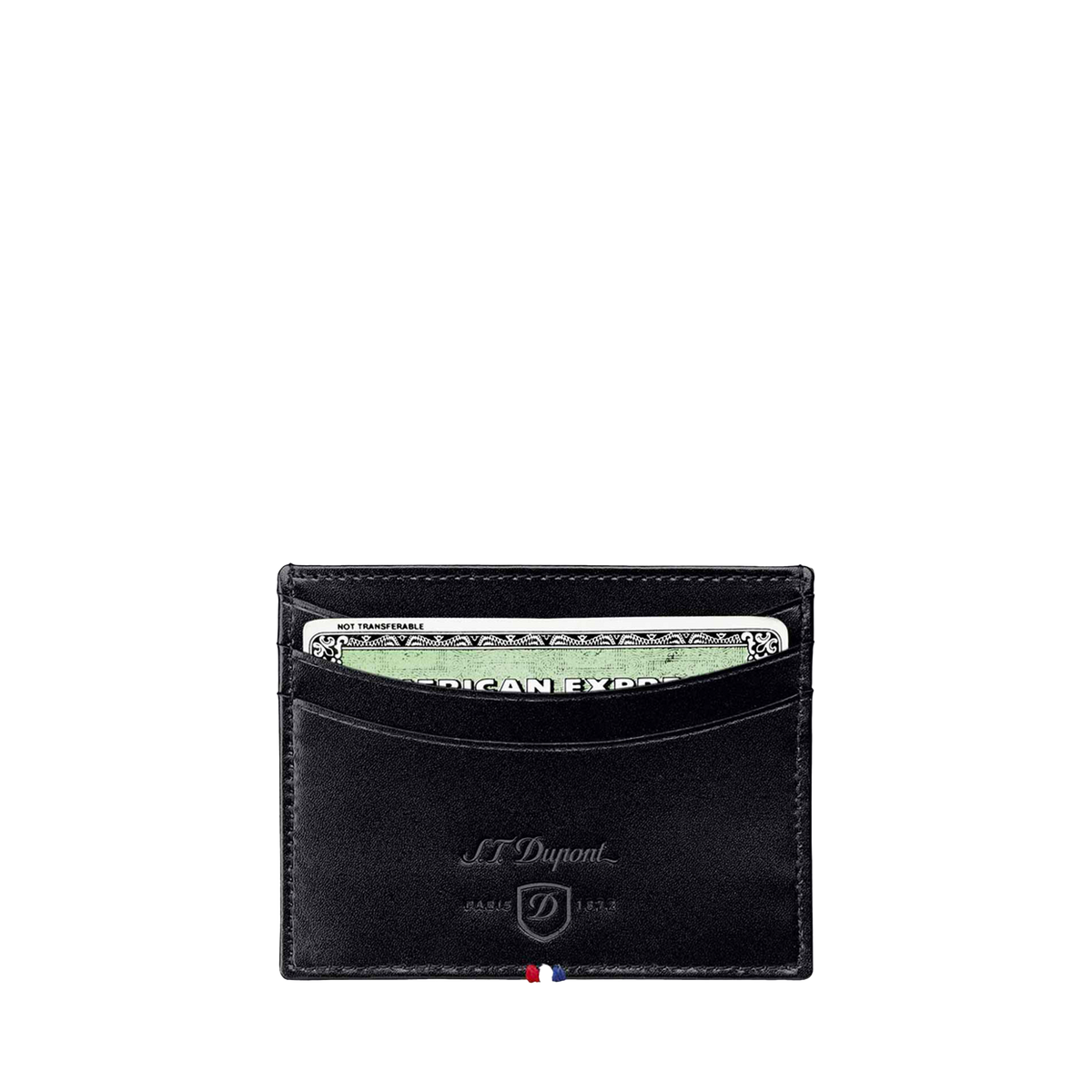 ST Dupont Leather goods Line D Line D, Palladium, Ltd. Edt., Schwarz