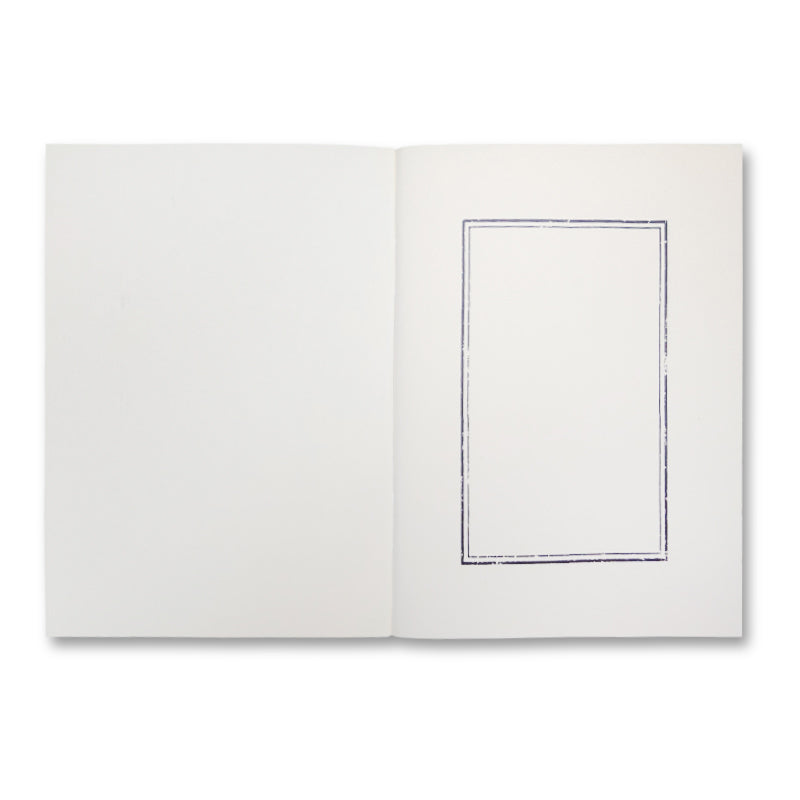 PRADA Carnet de notes de rechange Travel Journal Blanc+Jaune