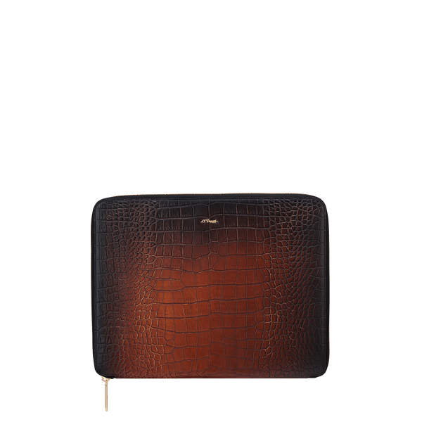 ST Dupont Leather goods Atelier Brown