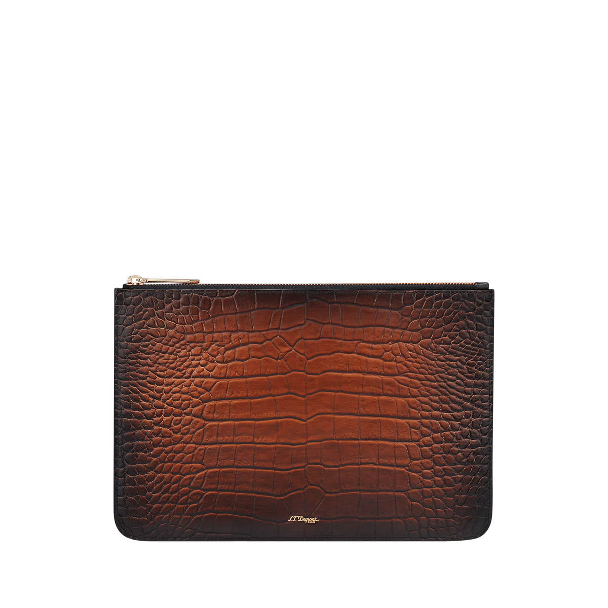 ST Dupont Leather goods Atelier Brown
