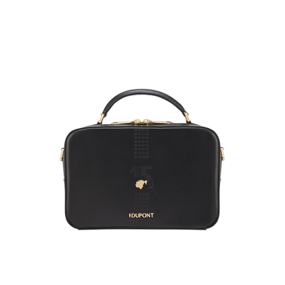 Borsa fotografica ST Dupont in pelle Behike, Ed. Lim., Nero