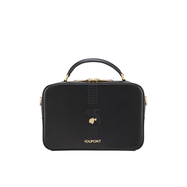 Borsa fotografica ST Dupont in pelle Behike, Ed. Lim., Nero