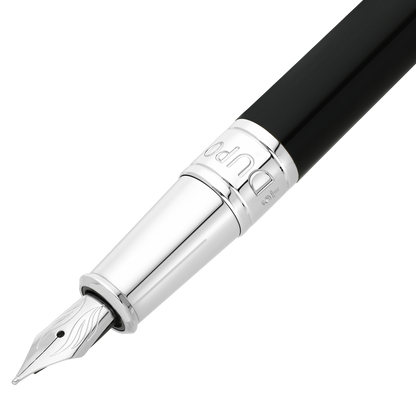 Stylo-plume ST Dupont Initial D Initial, palladium, édition limitée, argent