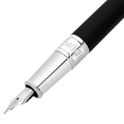 Stylo-plume ST Dupont Initial D Initial, palladium, édition limitée, argent
