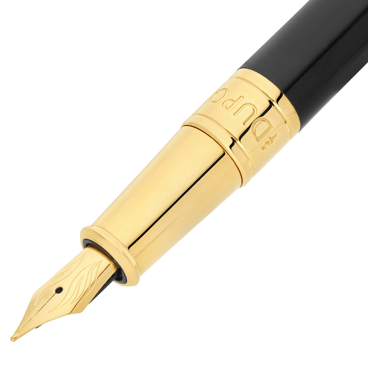 ST Dupont Stylo-plume Initial D Initial, Édition limitée, Doré