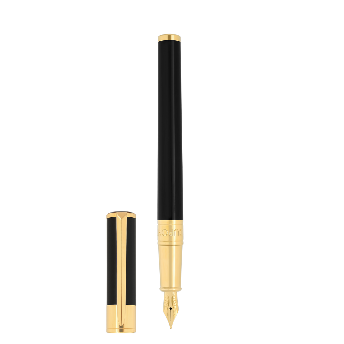 ST Dupont Stylo-plume Initial D Initial, Édition limitée, Doré