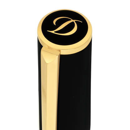 ST Dupont Stylo-plume Initial D Initial, Édition limitée, Doré