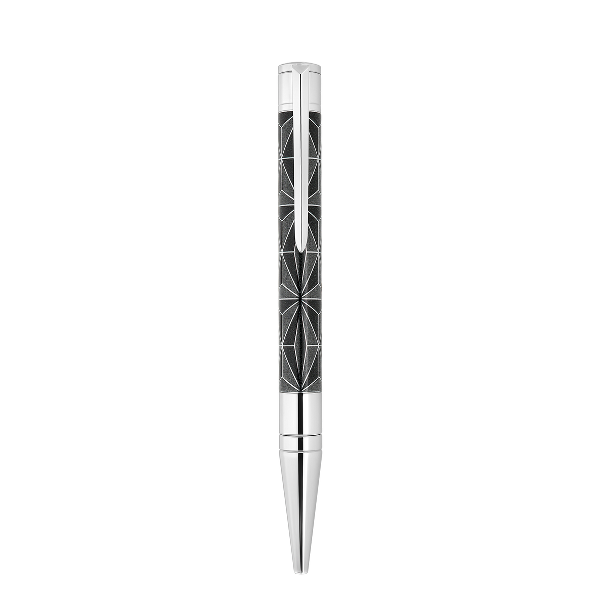 Stylo Bille Dupont D Initial D Initial, Palladium, Ed. Lim., Noir