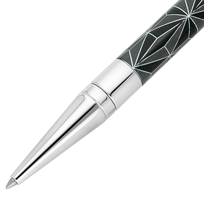 Stylo Bille Dupont D Initial D Initial, Palladium, Ed. Lim., Noir