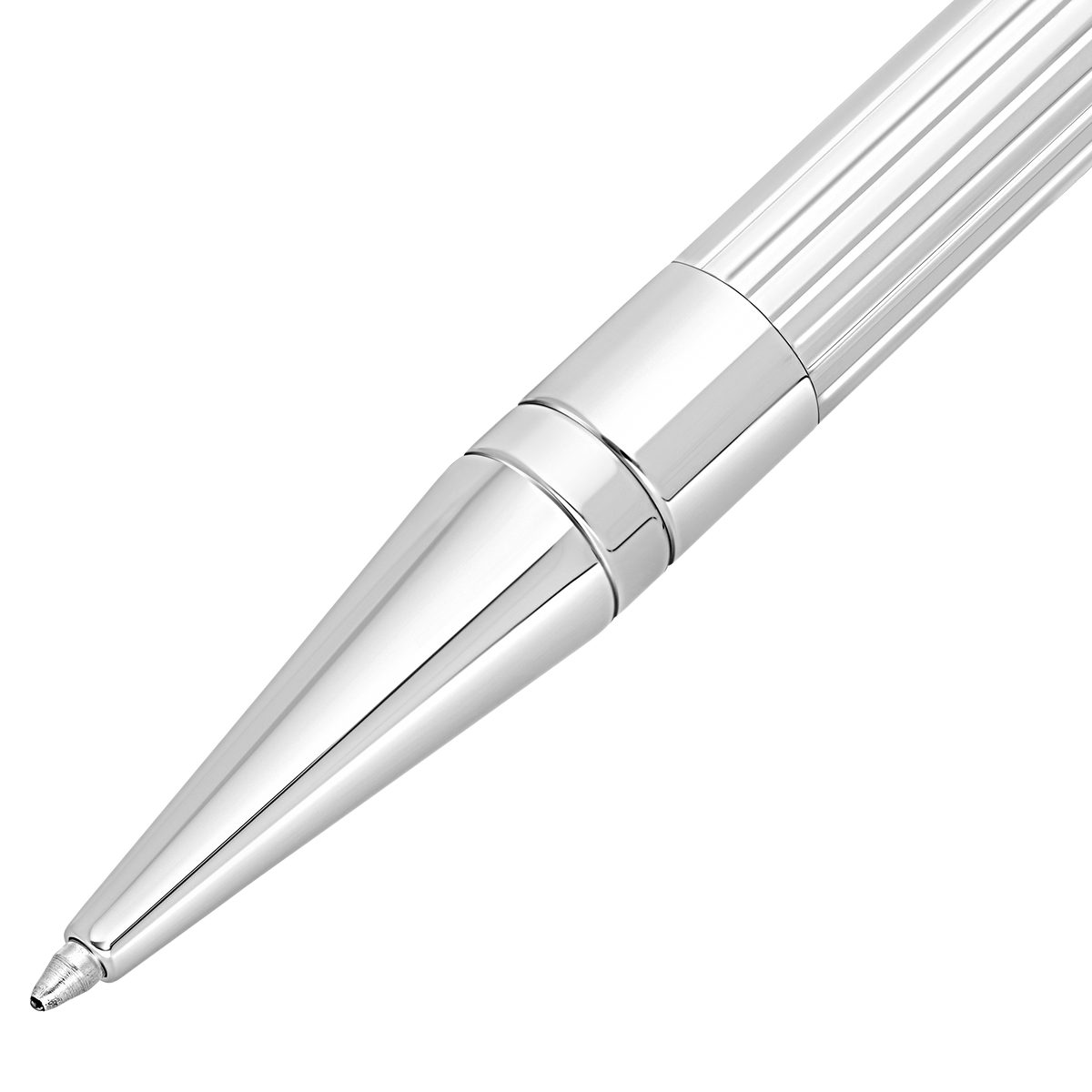 ST Dupont Stylo bille Initial D Initial, Palladium, Éd. Ltd., Argent