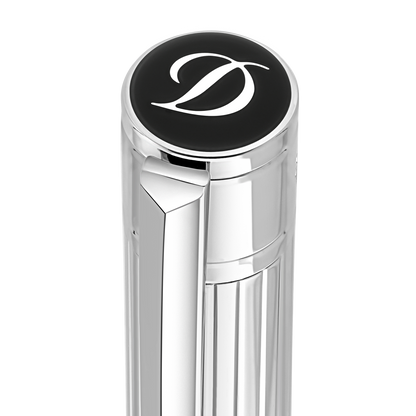 ST Dupont Stylo bille Initial D Initial, Palladium, Éd. Ltd., Argent