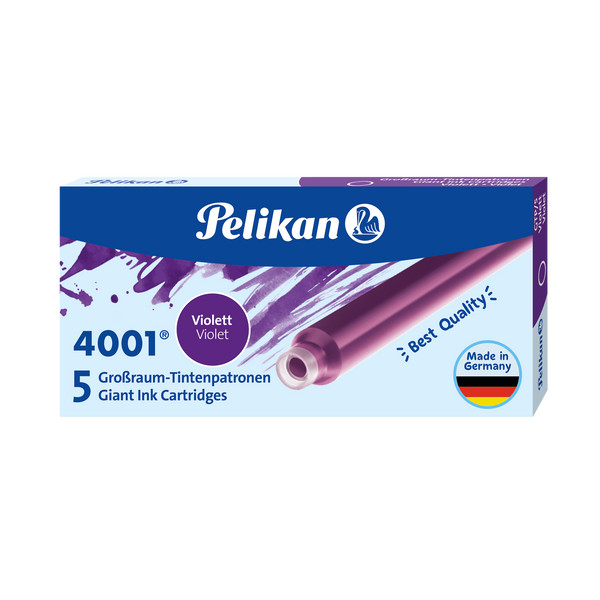 Pelikan Tintenpatronen 4001 GTP/5, Violett
