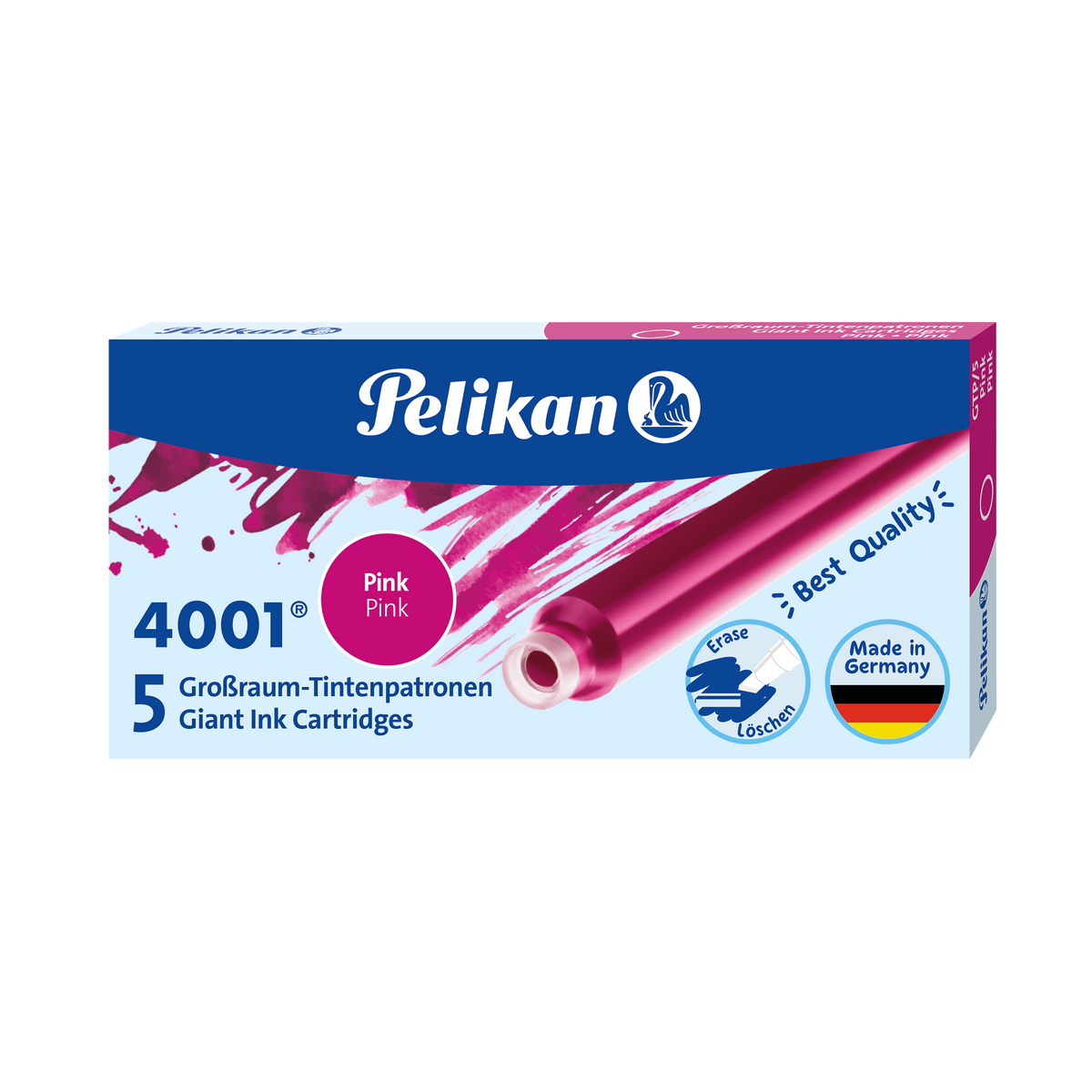 Cartucce d'inchiostro Pelikan 4001 GTP/5, Rosa