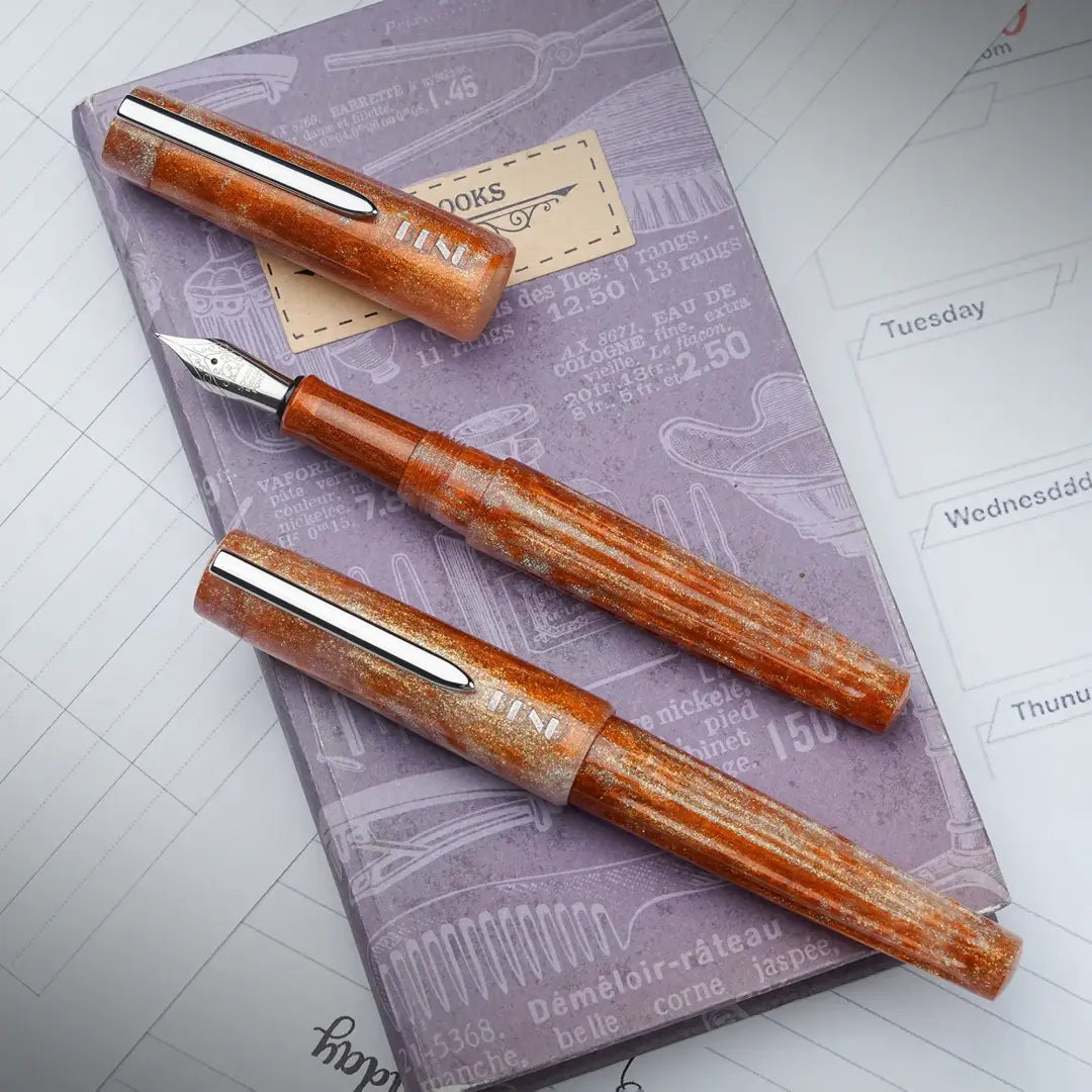 BENU Penna stilografica DailyMate argento, Relaxing Sunday