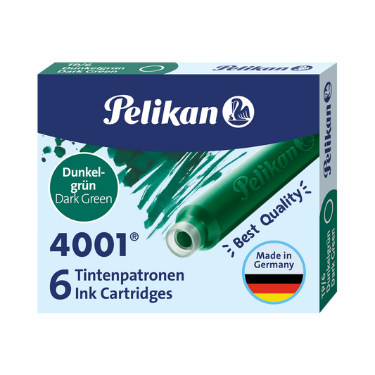 Pelikan, Cartouche d'encre, 6 cartouches, noir