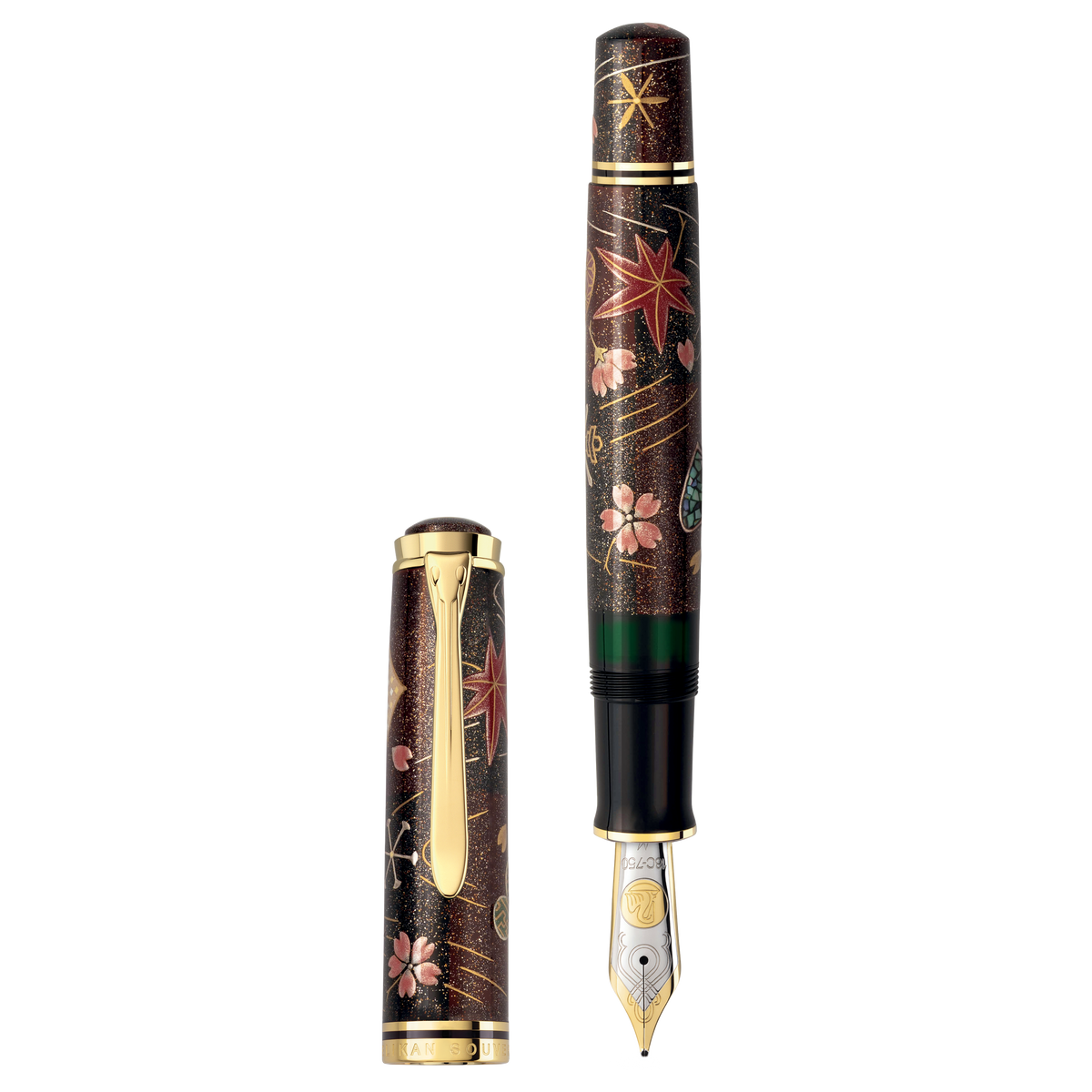 Pelikan Füller Souverän M1000 Maki-e Four Seasons Lucky Charm Limited Edition