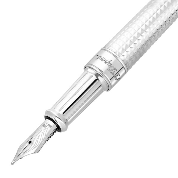 Stilografica ST Dupont Line D Eternity, Palladio, Argento