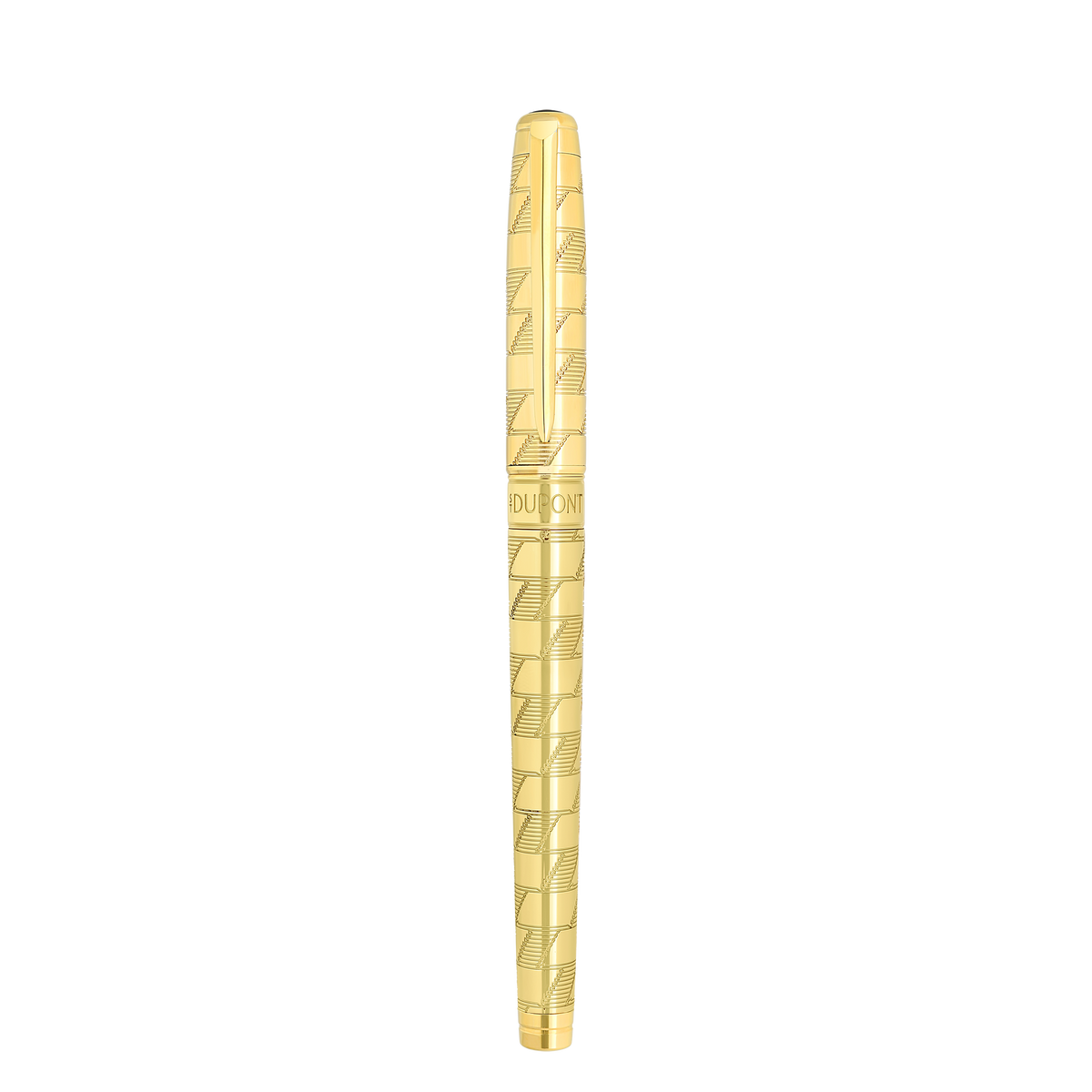 Stylo plume S.T. Dupont Ligne D Eternity Monogram, Édition Limitée, Doré