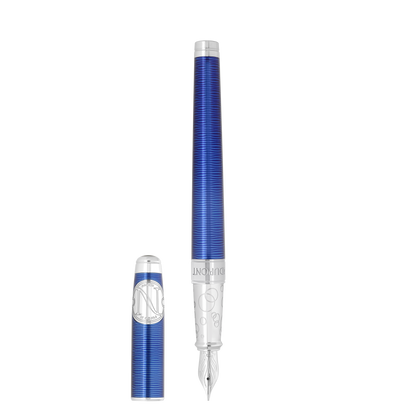 ST Dupont Stylo Plume Ligne D Eternity 20000 Lieues Sous Les Mers, Édition Limitée, Bleu-golfe-stream