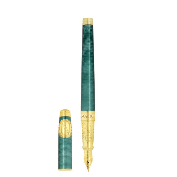 Penna a sfera ST Dupont Line D Eternity 20000 leghe sotto i mari, Edizione Limitata, Verde Pacifico
