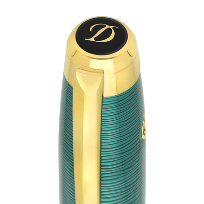 Penna a sfera ST Dupont Line D Eternity 20000 leghe sotto i mari, Edizione Limitata, Verde Pacifico