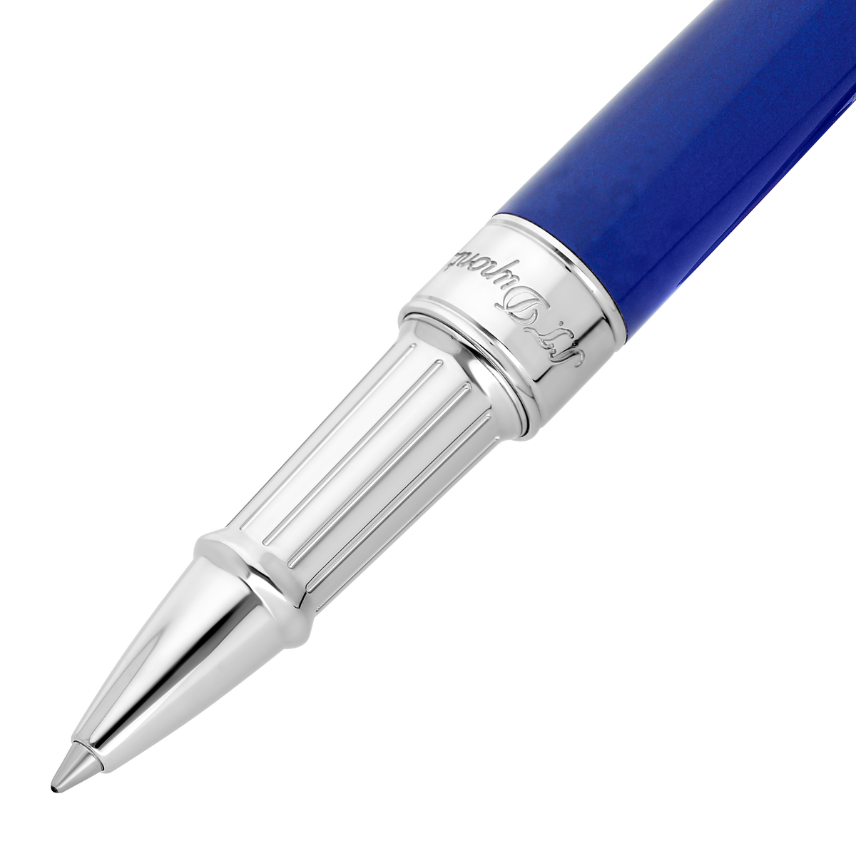 Rollerball ST Dupont Line D Eternity, palladio, blu indaco