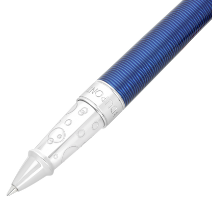 Roller ST Dupont Ligne D Eternity 20000 Lieues Sous Les Mers, Palladium, Édition Limitée, Bleu Golfe
