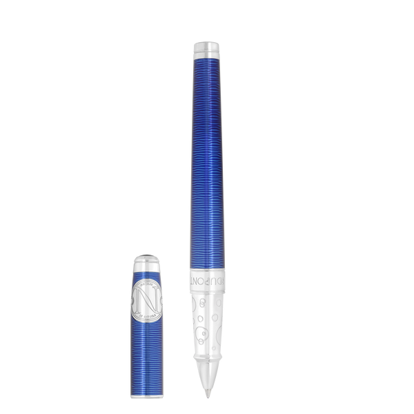 ST Dupont Rollerball Line D Eternity 20000 leghe sotto i mari, Palladio, Ed. Lim., Blu-gulf-stream