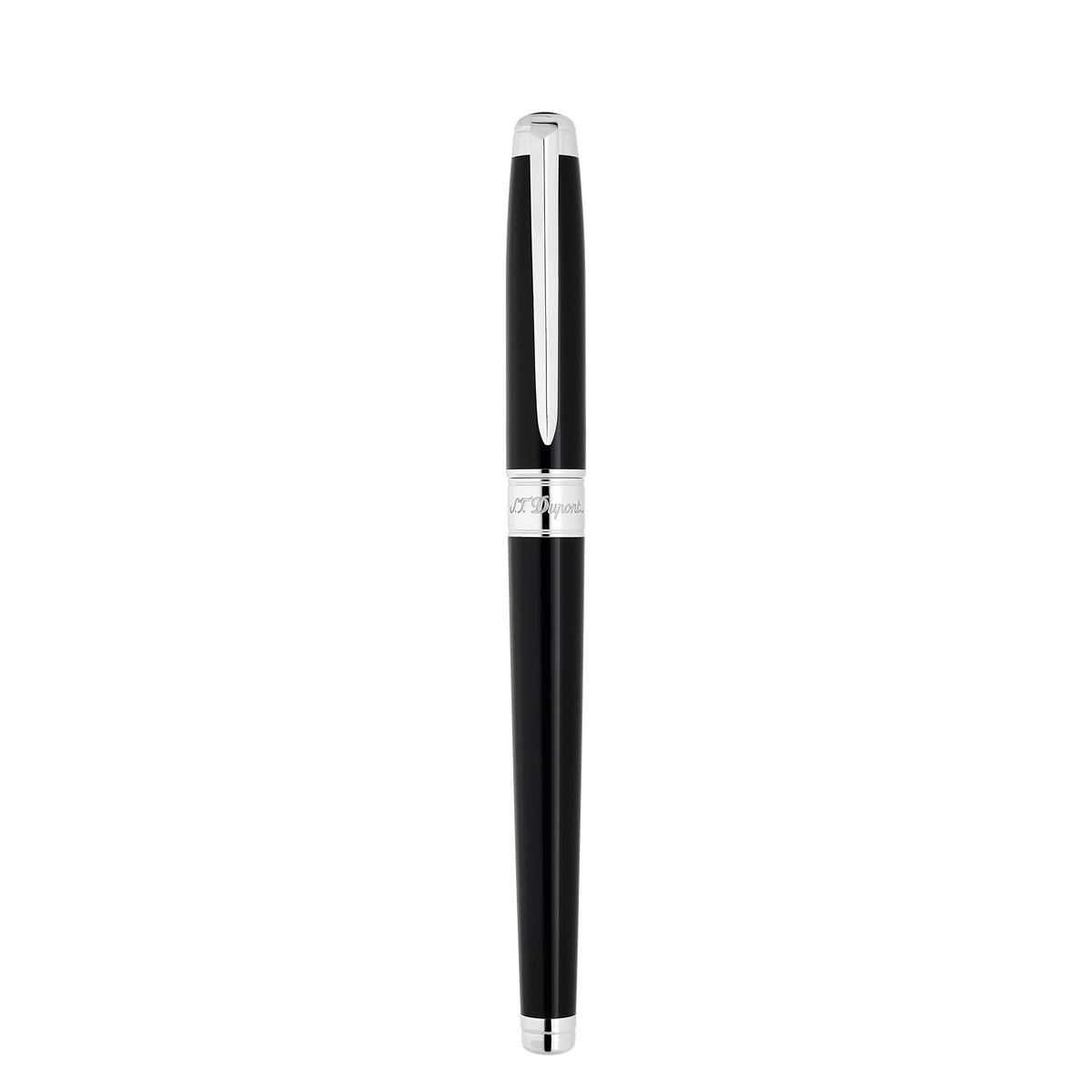ST Dupont Tintenroller Line D Eternity Eternity, Palladium, Schwarz