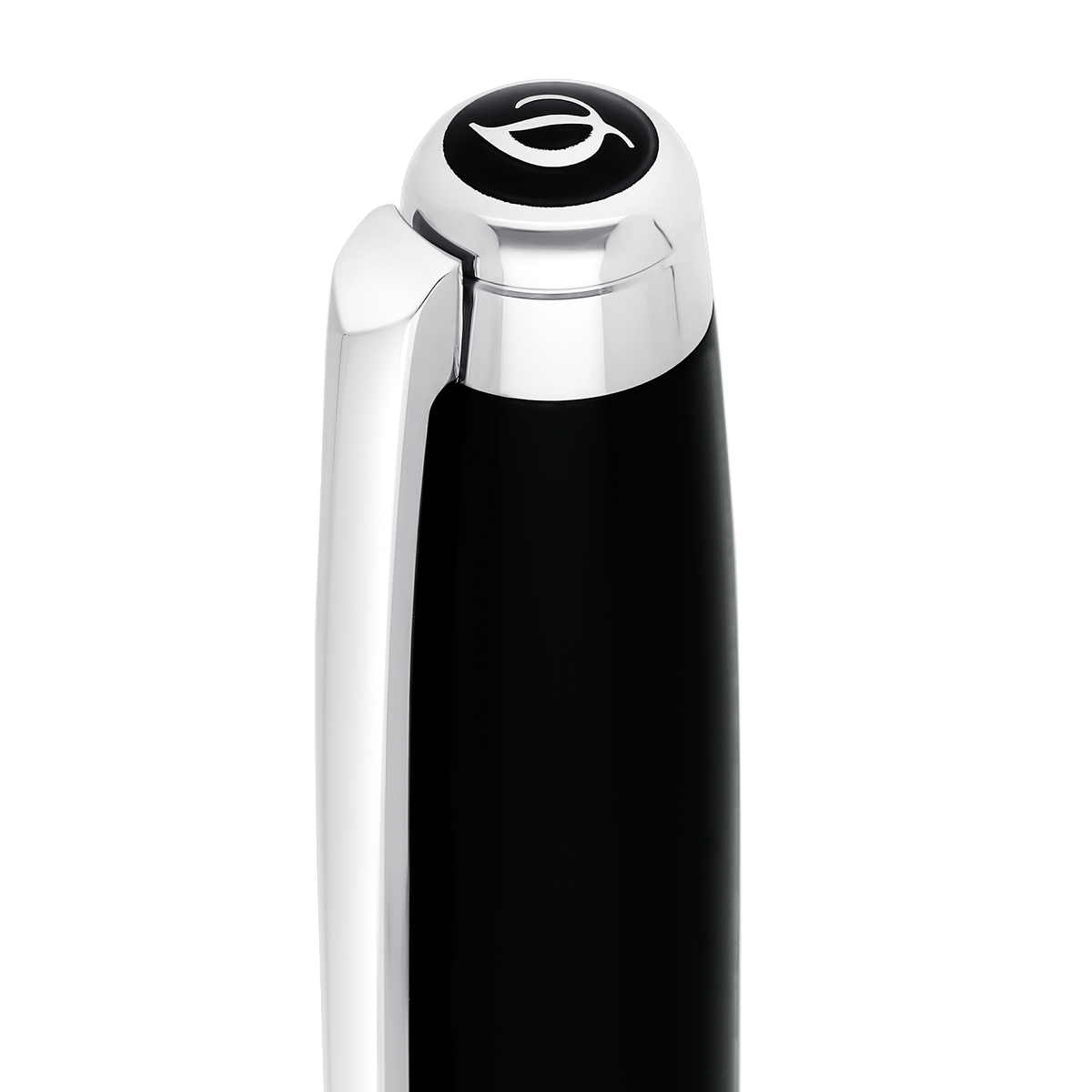 ST Dupont Tintenroller Line D Eternity Eternity, Palladium, Schwarz