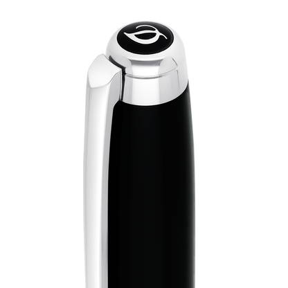 ST Dupont Tintenroller Line D Eternity Eternity, Palladium, Schwarz