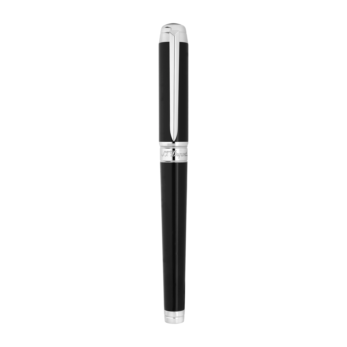 ST Dupont Stylo roller Line D Eternity Eternity, palladium, noir