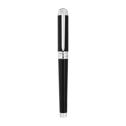 ST Dupont Stylo roller Line D Eternity Eternity, palladium, noir
