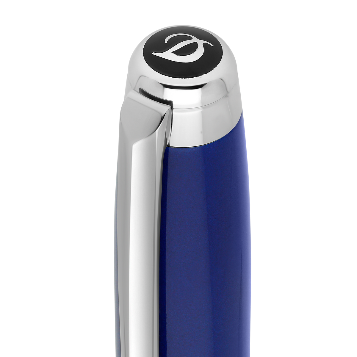 Stylo bille ST Dupont Ligne D Eternity Eternity, palladium, bleu indigo