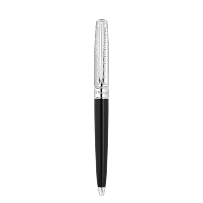 Penna a sfera ST Dupont Line D Eternity Fire X, palladio, ed. lim., nera